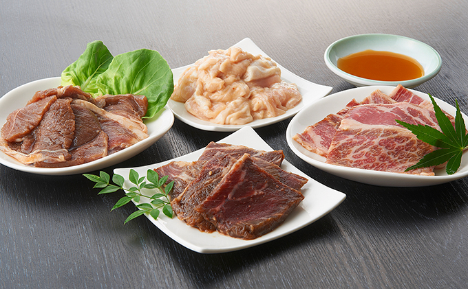 北海道赤平市のふるさと納税 滝本商店の家族みんなで焼き肉満喫コース　※4ヶ月連続お届け
