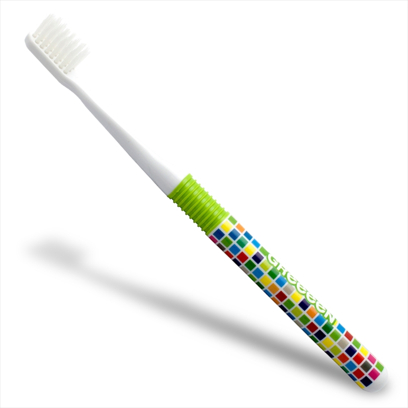 大阪府泉佐野市のふるさと納税 【日本製】歯ブラシ GReeeeN ハブラシ 白（HIDE）6本 010B561