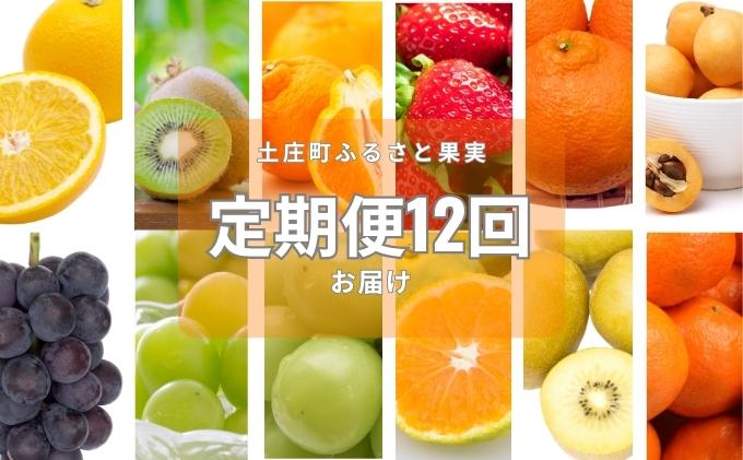 香川県土庄町のふるさと納税 【 小豆島 】土庄町 ふるさと果実 12回 定期便 フルーツ 果物 季節 旬 キウイ キウイフルーツ デコポン 柑橘 いちご 苺 イチゴ 甘夏柑 びわ みかん 蜜柑 シャイン マスカット ぶどう 葡萄 くだもの 国産 香川 香川県 土庄 土庄町