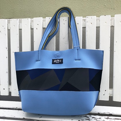 ホーンガーメント　ウエットスーツ生地　トートバッグ　新品タグ付き　サーフ系 ホーンガーメント ウエットスーツ生地 トートバッグ 新品タグ