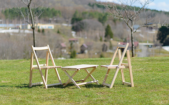 折りたたみ椅子（一脚） 工芸品 インテリア 