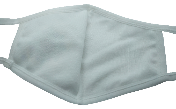 肌に優しい天平模様コットンマスク　鹿　-奈良に伝わる日本最古の古典文様- 雑貨 日用品 ファッション 日本製 布製 