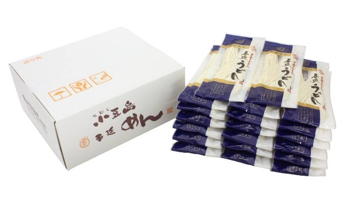 【 小豆島 】さぬき・銀四郎の手延半生うどん 270g×20袋 麺類 