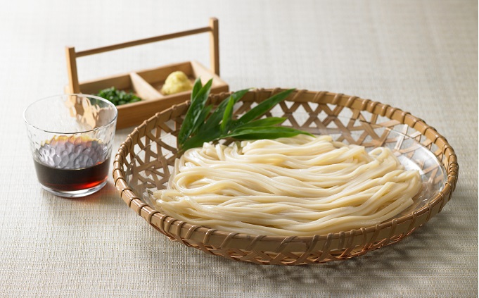 【 小豆島 】＜創庵おか乃＞讃岐うどん・つゆ詰合せ (YAM30Ａ) 麺類 