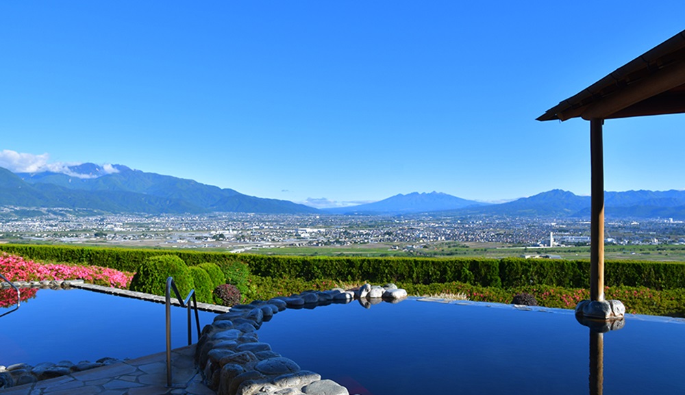 山梨県市川三郷町のふるさと納税 【夜景100選・温泉総選挙　 絶景部門４年連続１位】みたまの湯入浴ペアセット [5839-1197]