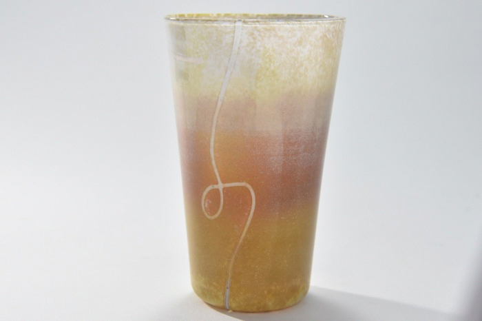 Hiwairo　ビアグラス（1脚）〈ガラス ビアグラス グラス コップ おしゃれ 工芸品 食器 日用品〉 