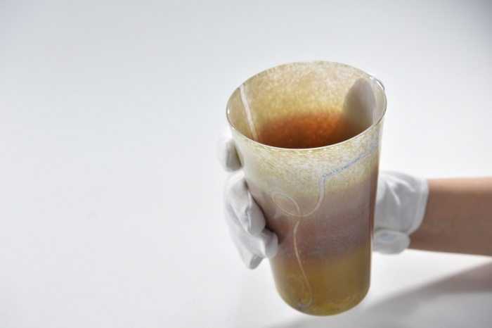 Hiwairo　ビアグラス（1脚）〈ガラス ビアグラス グラス コップ おしゃれ 工芸品 食器 日用品〉 