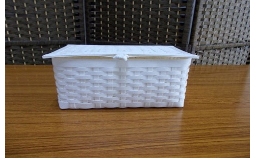 北海道紋別市のふるさと納税 15-255 収納ボックス３点セット（白系）