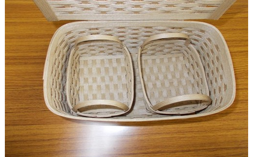 15-256 収納ボックス３点セット（茶系）