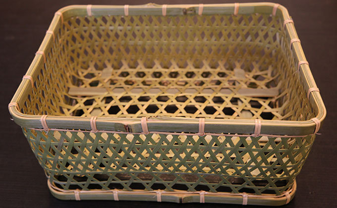 竹籠　容器　工芸品 竹籠 容器 工芸品 竹籠容器工芸品