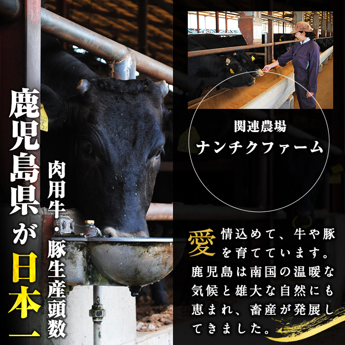 鹿児島県志布志市のふるさと納税 【入金確認後、2週間以内に発送！】鹿児島県産黒毛和牛赤身モモスライス (計2.1kg・525g×4P) b8-024-up-2w