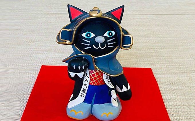 The 47Black Cats Planning 招き猫 大石内蔵助＆堀部安兵衛