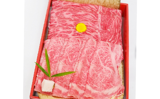 近江牛A5ランク　サーロイン・モモ　すき焼食べ比べセット【800g】【DG02W】