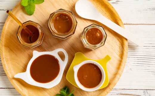 14-105 【年内配送12月15日入金まで】太陽牧場の無添加『ミルクジャム』と『ミルクソース「とろ～りミルク」』の「キャラメルだらけ」詰め合わせ within2025