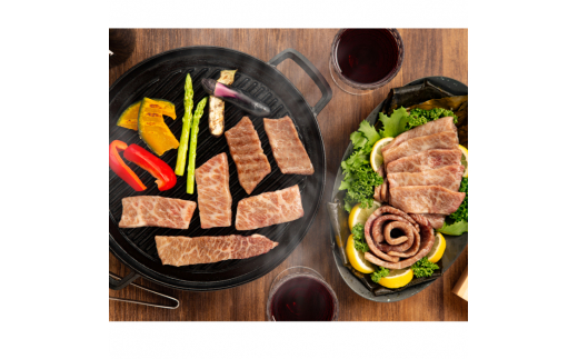 25-73 【年内配送12月15日入金まで】紋別名物 流氷昆布締め和牛三角バラカルビ 500g within2025