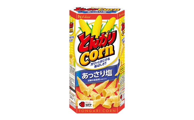 【静岡県袋井市】定番!ハウス食品 とんがりコーン あっさり塩 68g×20個 おやつ 人気 厳選 お子様 こども 子供 袋井市 お菓子 スナック