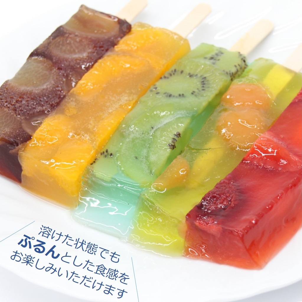 【新食感のモダン和菓子】"しゃりっとぷるん！"アイス葛バー10本セット
