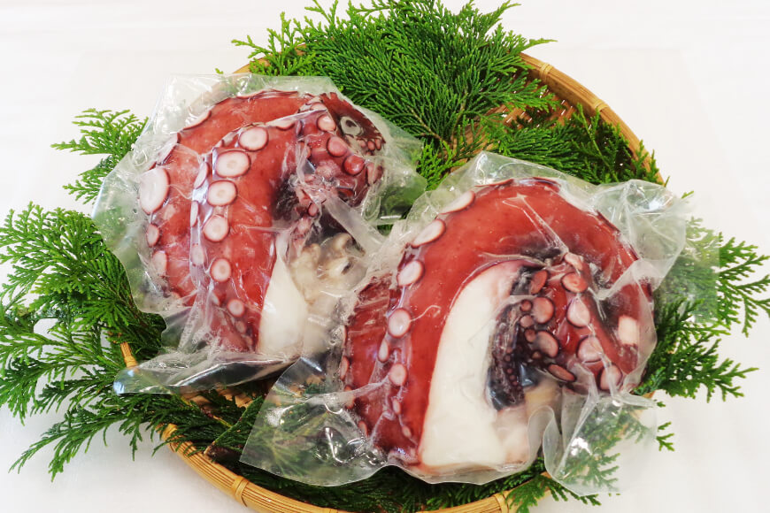 長崎県島原市のふるさと納税 DF083【お手軽 お刺身用】長崎県産 特大地だこ カット　約1kg