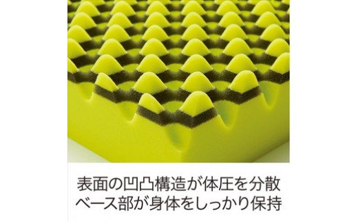 【 nishikawa 西川 】 エアー01 マットレス BASIC セミダブル サイズ 配色 イエロー 【P233W】 マットレス マットレス マットレス 寝具 寝具