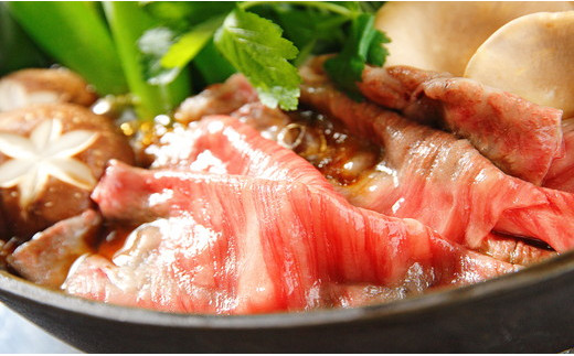 【カネ吉山本】近江牛すきやき用[赤身]　【500ｇ】【Y093W1】