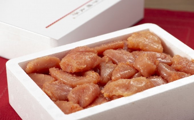 あさくらの めんたい 無着色 小切れ 1kg【配送不可：離島】 魚貝類 明太子 辛子明太子 めんたいこ 