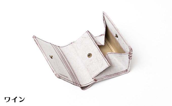 財布 二つ折り Coprire (コプリーレ) ゴースト レディース 二つ折り財布 レザー 革 本革 牛革 革製品 牛革財布 レザー財布 レディース財布 折りたたみ財布 お財布 小銭入れが大きく開く 日本製 東京都 墨田区