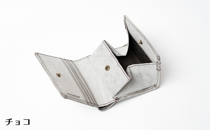 財布 二つ折り Coprire (コプリーレ) ゴースト レディース 二つ折り財布 レザー 革 本革 牛革 革製品 牛革財布 レザー財布 レディース財布 折りたたみ財布 お財布 小銭入れが大きく開く 日本製 東京都 墨田区