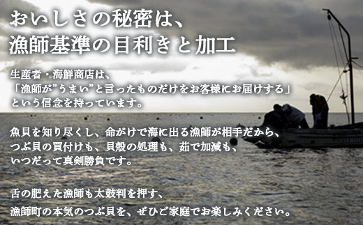 【先行予約】北海道鹿部町産 訳あり ”前浜ボイルつぶ ” 2kg  灯台つぶ（500g×4袋）つぶ貝 ツブ貝 海鮮 海産 刺身