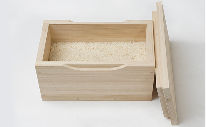 山陽総業株式会社 桐製 米びつ 5kgサイズ【配達不可：北海道・沖縄・離島】 工芸品 雑貨 日用品 