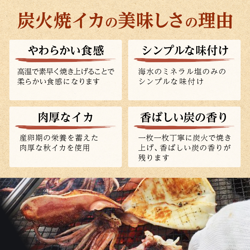 イカ 炭火焼きイカ 8パック セット 青森 いか 干物 干物セット するめ スルメ スルメイカ 海鮮 魚介類 魚介 海産物 国産 加工食品 惣菜 青森県 鰺ヶ沢町 ※ご入金確認後 3ヶ月以内の発送になります。 青森県鰺ヶ沢町 