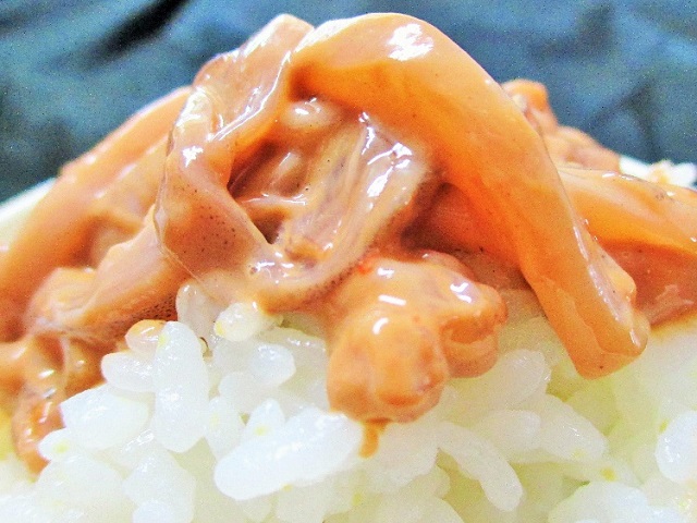 塩辛 昭和の塩辛 80g×4袋 真イカの肝醤油造り 80g×4袋 珍味 詰め合わせ エコパック セット （計8袋） いか イカ いか塩辛 おつまみ ご飯のお供 海鮮 魚介類 海産物 ※ご入金確認後 3ヶ月以内の発送になります。 青森県鰺ヶ沢町 