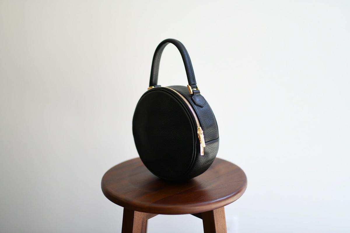 【horii.】ラウンドバッグ "アドレ プチ" (129-7)