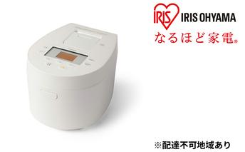 炊飯器 3合 アイリスオーヤマ IHジャー RC-IL30-W ホワイト IH炊飯器 炊飯ジャー 銘柄炊き 炊き分け 低温調理 保温 タイマー発酵調理 家電 食欲の秋特集 