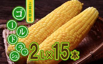 地元上富良野産 とうもろこし ゴールドラッシュ 15本セット 野菜 トウモロコシ コーン 