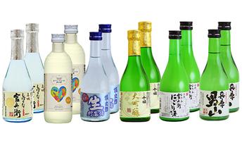 日本酒 飲み比べセット 300ml×12本 ずらり飲み比べ セット 名城酒造 播州の地酒 播州 兵庫 男山 官兵衛 にごり酒 濁り酒 大吟醸酒 大吟醸 銀次郎 飲み比べ お酒 酒 アルコール 兵庫県 