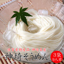 佐賀県特産品 神埼そうめん 3入 【そうめん 乾麺 佐賀県特産品 御中元 夏 自家用】(H014142)
