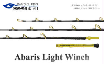 剛樹 アバリスライトウィンチ （ABARIS LW M） 205cm ウェイト負荷200-350号 釣り 釣具 釣竿 ロッド 釣り用品 釣り竿 海釣り 