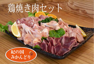 DO6002n_紀の国みかんどり 鶏 焼肉 セット【焼肉セット 焼鳥 焼き鳥 焼き肉】