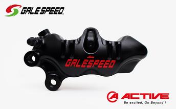 GALE SPEED エラボレート・フロント4Pキャリバー(アキシャル40mm) 左/SCMボルト仕様 バイク オートバイ パーツ 左キャリパー 