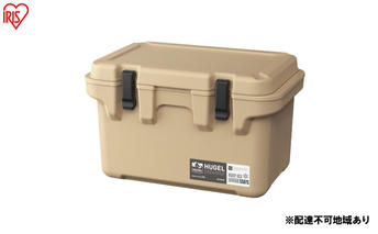 HUGEL クーラーボックス 20L TC-20 ベージュ アイリスオーヤマ 雑貨 高密度発泡ウレタン 長時間 保冷 