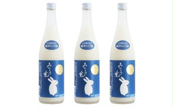 卯年（うさぎ年）・兎ラベル720ml×3本セット お酒 日本酒 純米酒 