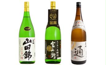 日本酒 飲み比べセット 通好みの辛口 セット 名城酒造 播州の地酒 山田錦 官兵衛 通の酒 飲み比べ お酒 酒 アルコール 兵庫県 