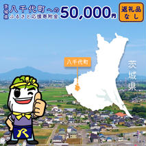 【 返礼品なし 】茨城県 八千代町 ふるさと応援寄附金 （ 50,000円 ) [ZZ005ya]