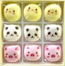 〈京の老舗〉和風マシュマロ「あにまろ」4箱セット〈スイーツ お菓子 洋菓子 和菓子 マシュマロ 白あん 白餡 動物 かわいい ギフト 贈り物 加工食品〉 生菓子 