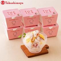  「THE ICE」いちごケーキ6個セット【高島屋選定品】（北海道 別海町 いちご 苺 イチゴ アイス ケーキ ミルク 生乳 ふるさと納税 おすすめ 人気）