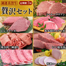 【贅沢セット 7回定期便】 佐賀牛 厳選お楽しみ便（合計3.4kg）(H085147)