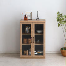 トラクト ガラス扉+60天板 SN 【家具 国産 組み合わせ 収納家具 完成品】(H060527)