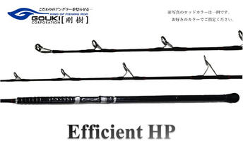 剛樹 エフィシェント EFFCIENT HP 600 801 ジギングロッド 