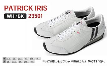 PATRICK IRIS WH/BK 23501【28.0cm（EUサイズ：45）】